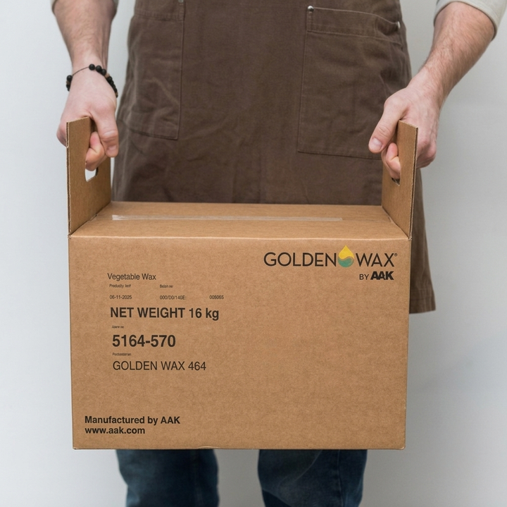Соєвий віск Golden Wax 464 для виготовлення свічок в гранулах, ящик 16 кг