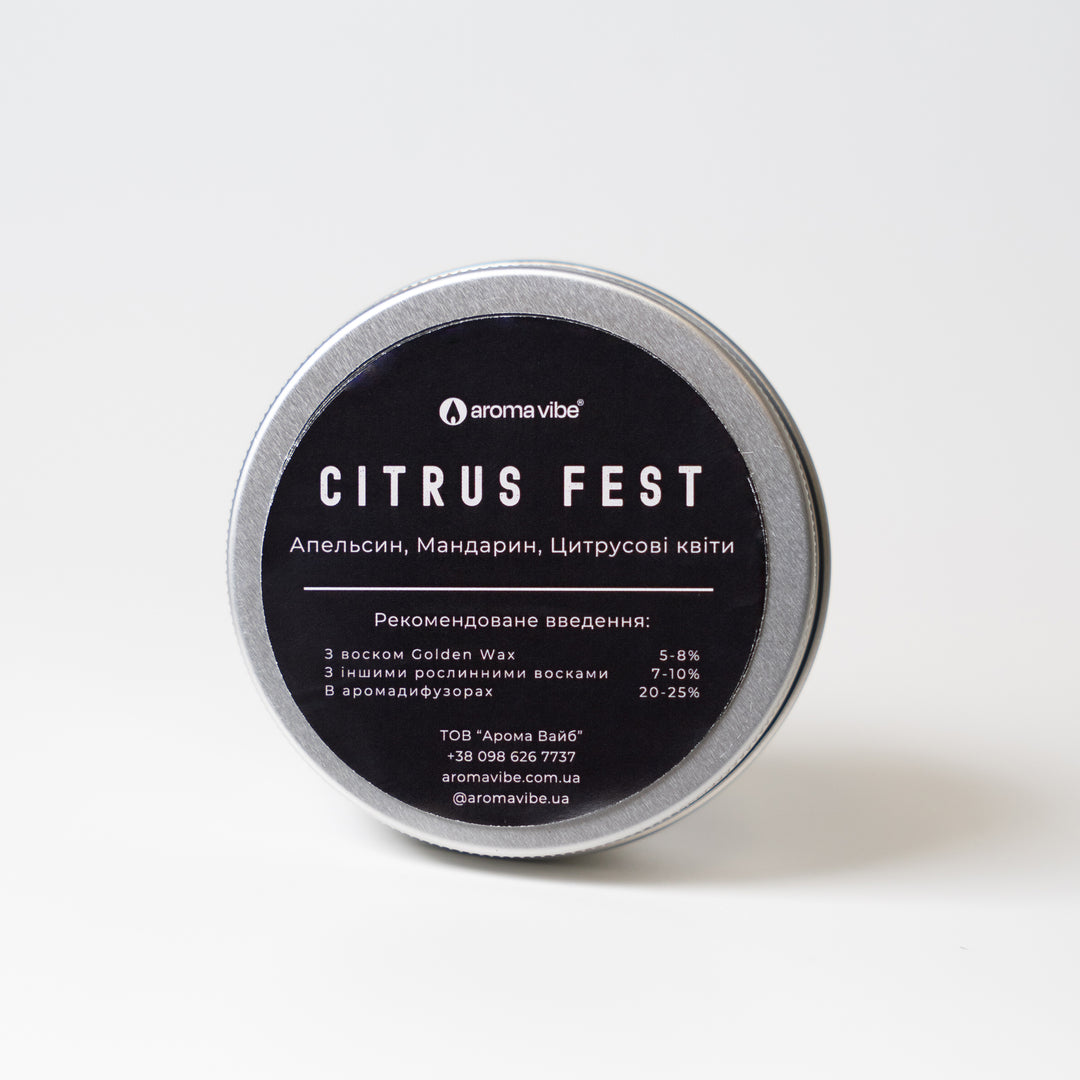 Аромаолія для свічок CITRUS FEST
