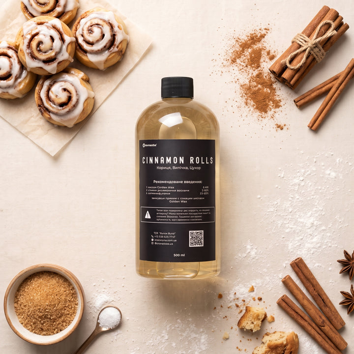 Аромаолія для свічок CINNAMON ROLLS