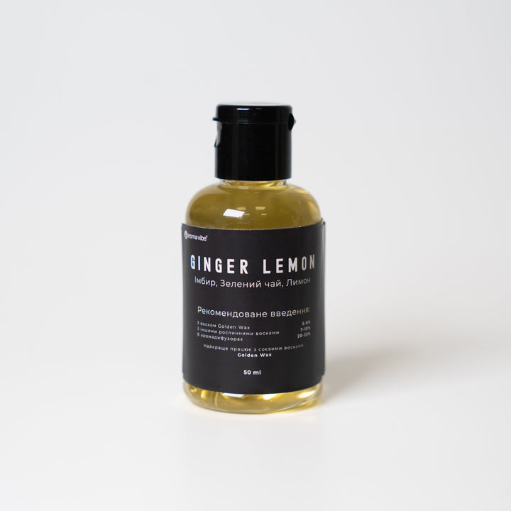 Аромаолія для свічок GINGER LEMON