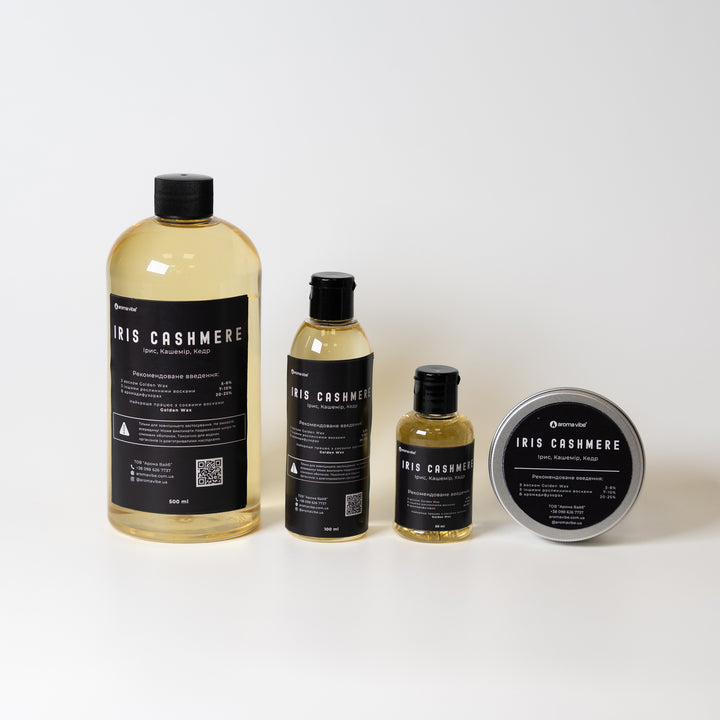 Аромаолія для свічок IRIS CASHMERE