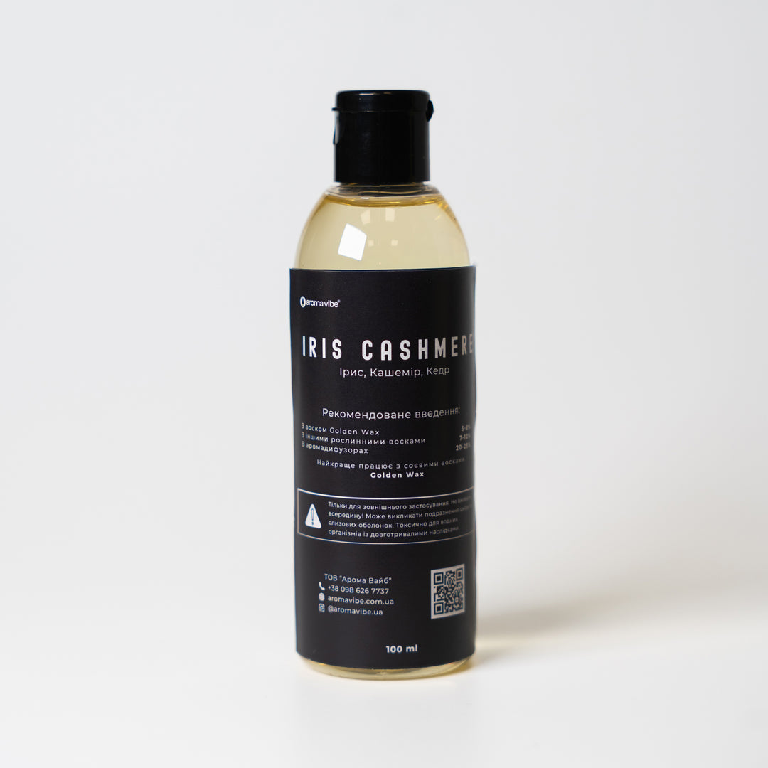 Аромаолія для свічок IRIS CASHMERE
