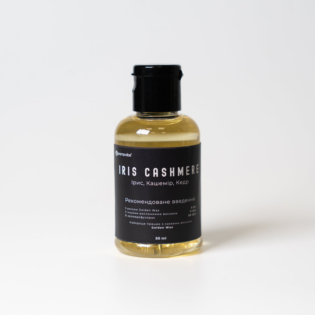 Аромаолія для свічок IRIS CASHMERE