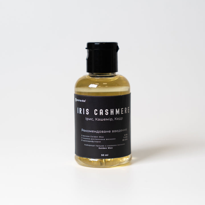 Аромаолія для свічок IRIS CASHMERE