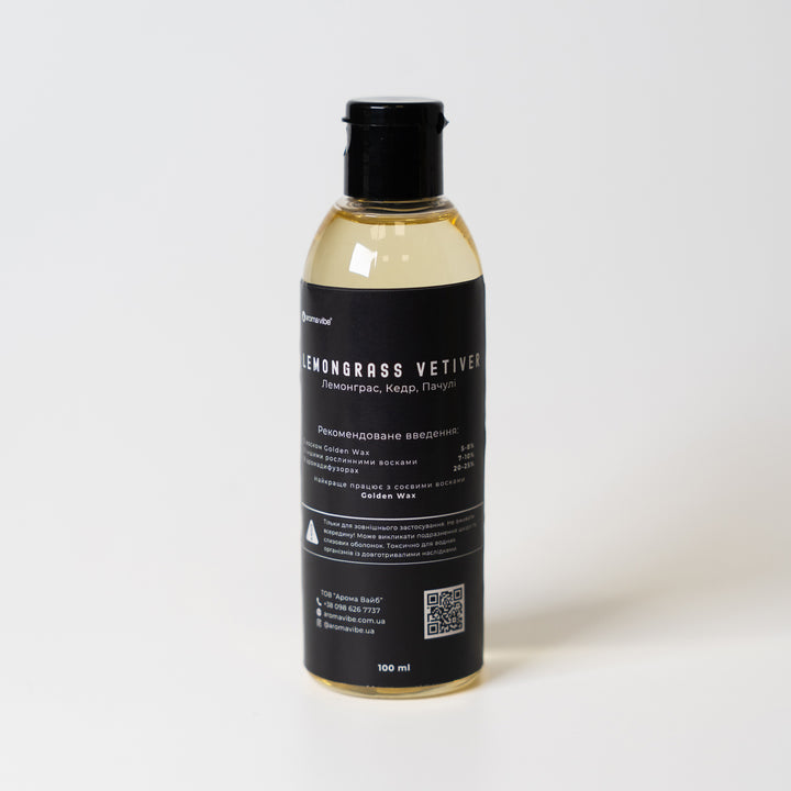 Аромаолія для свічок LEMONGRASS VETIVER