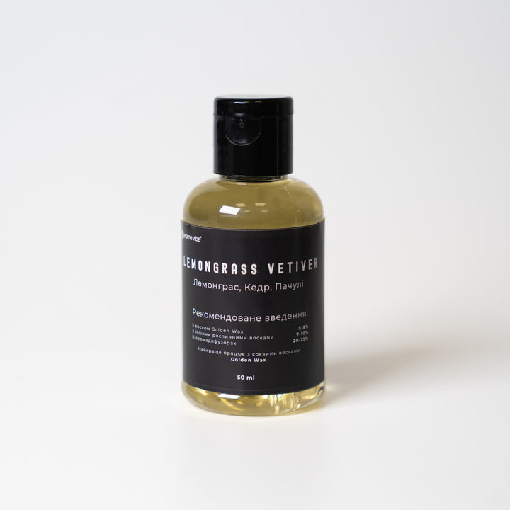 Аромаолія для свічок LEMONGRASS VETIVER