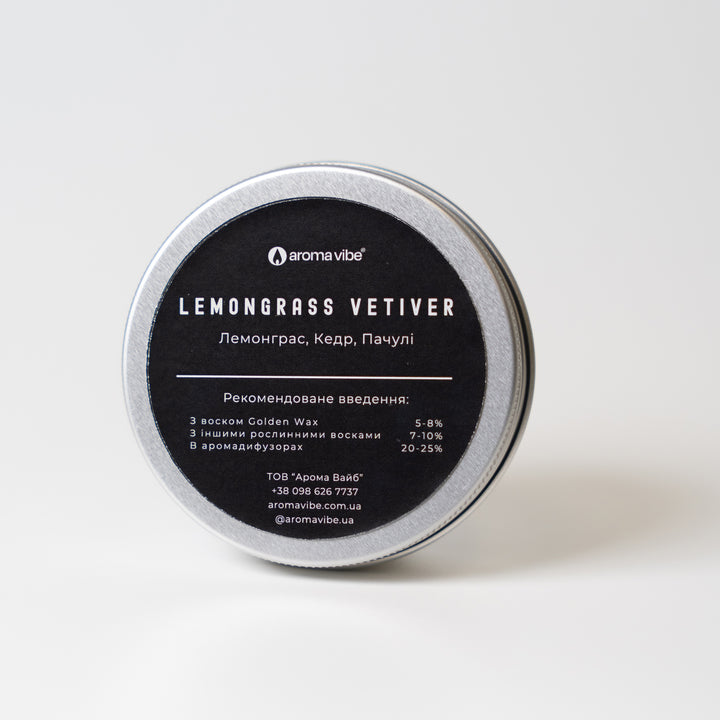 Аромаолія для свічок LEMONGRASS VETIVER