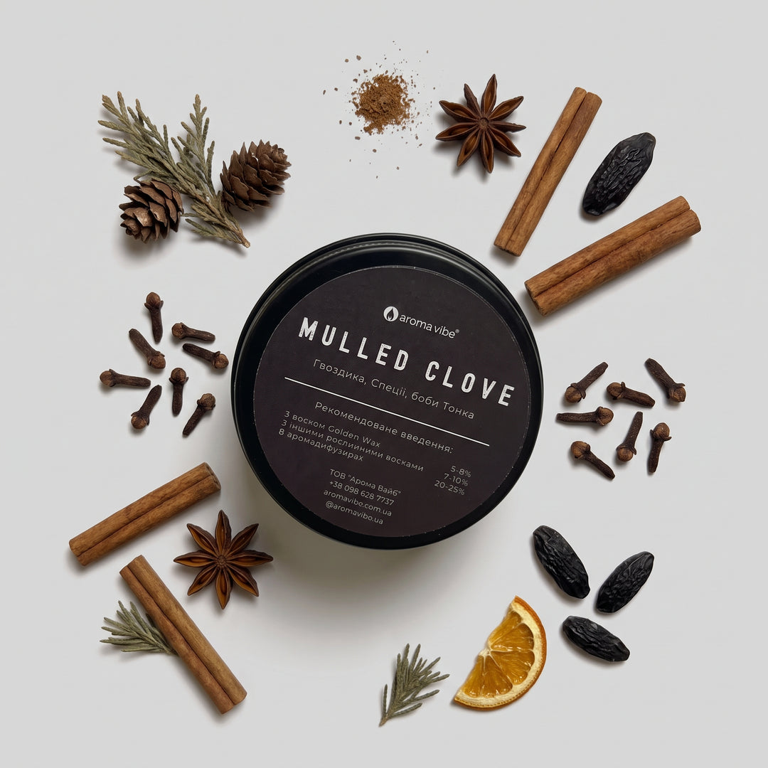 Аромаолія для свічок MULLED CLOVE