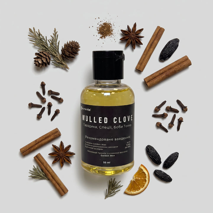 Аромаолія для свічок MULLED CLOVE