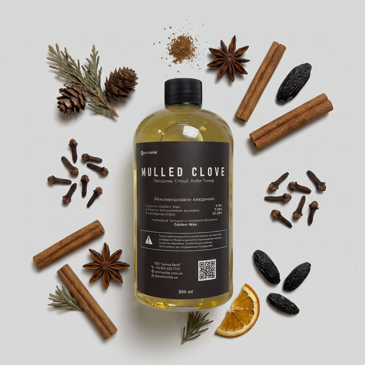 Аромаолія для свічок MULLED CLOVE