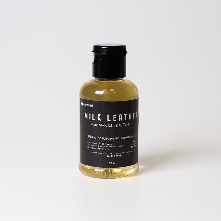 Аромаолія для свічок MILK LEATHER