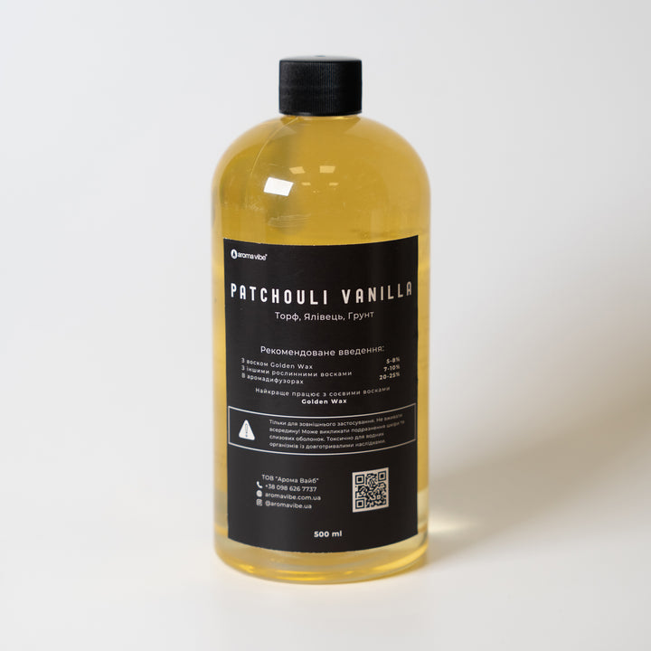 Аромаолія для свічок PATCHOULI VANILLA