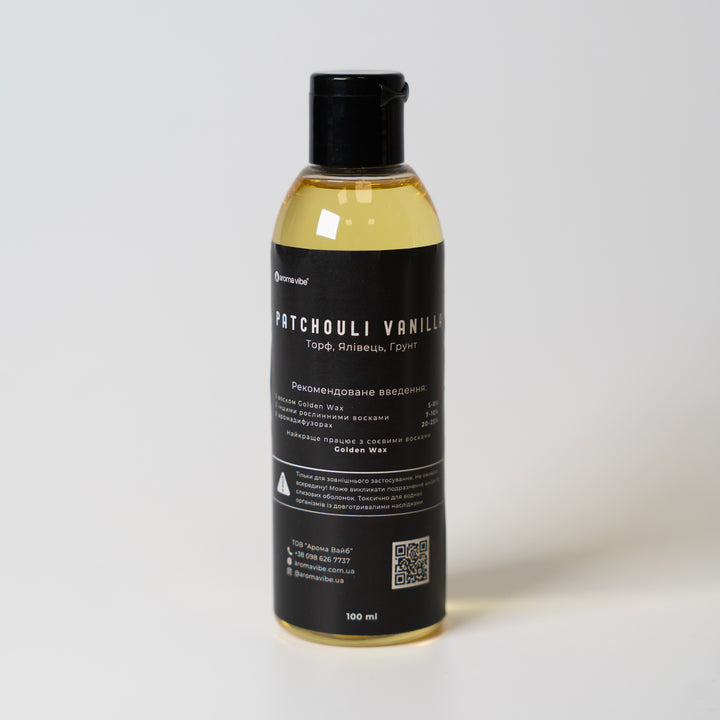 Аромаолія для свічок PATCHOULI VANILLA