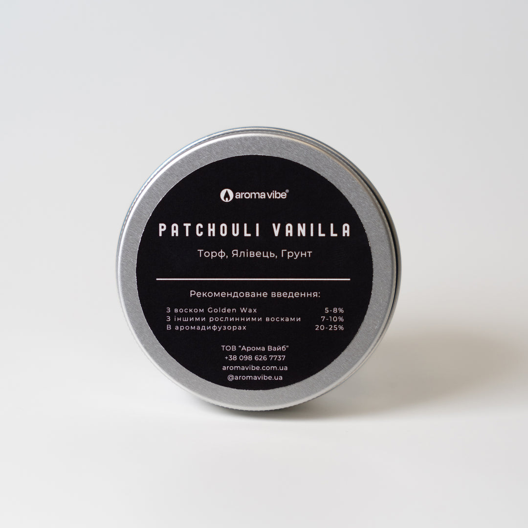 Аромаолія для свічок PATCHOULI VANILLA