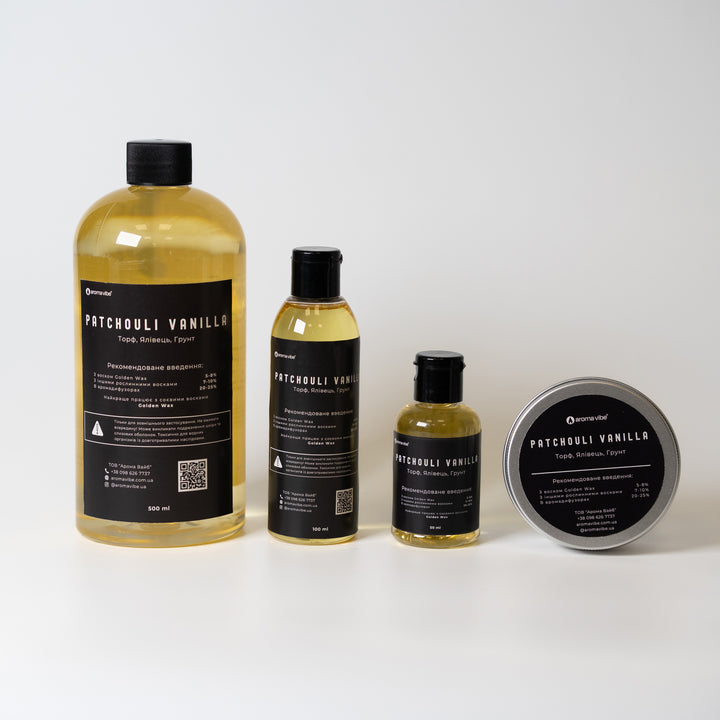 Аромаолія для свічок PATCHOULI VANILLA