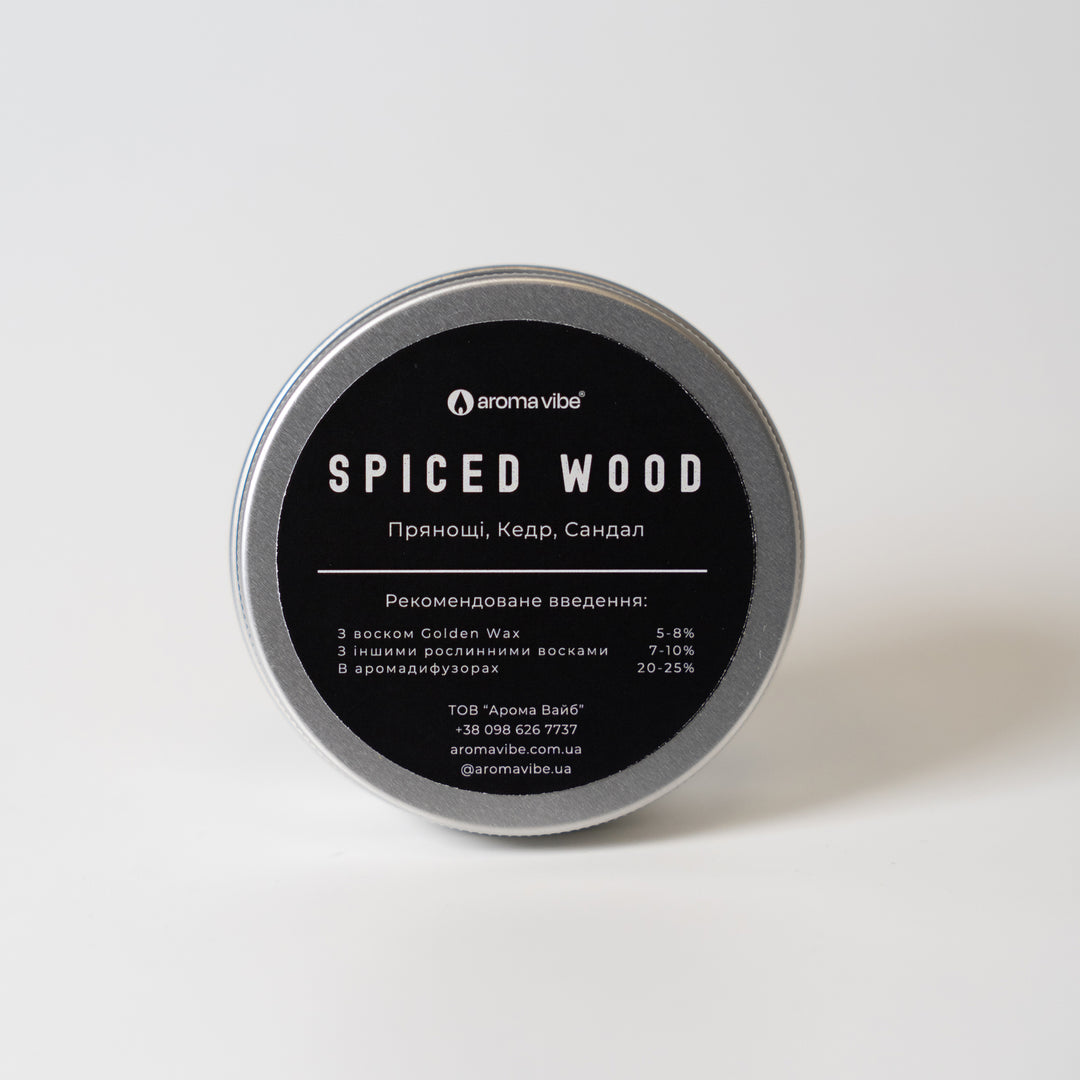 Аромаолія для свічок SPICED WOOD