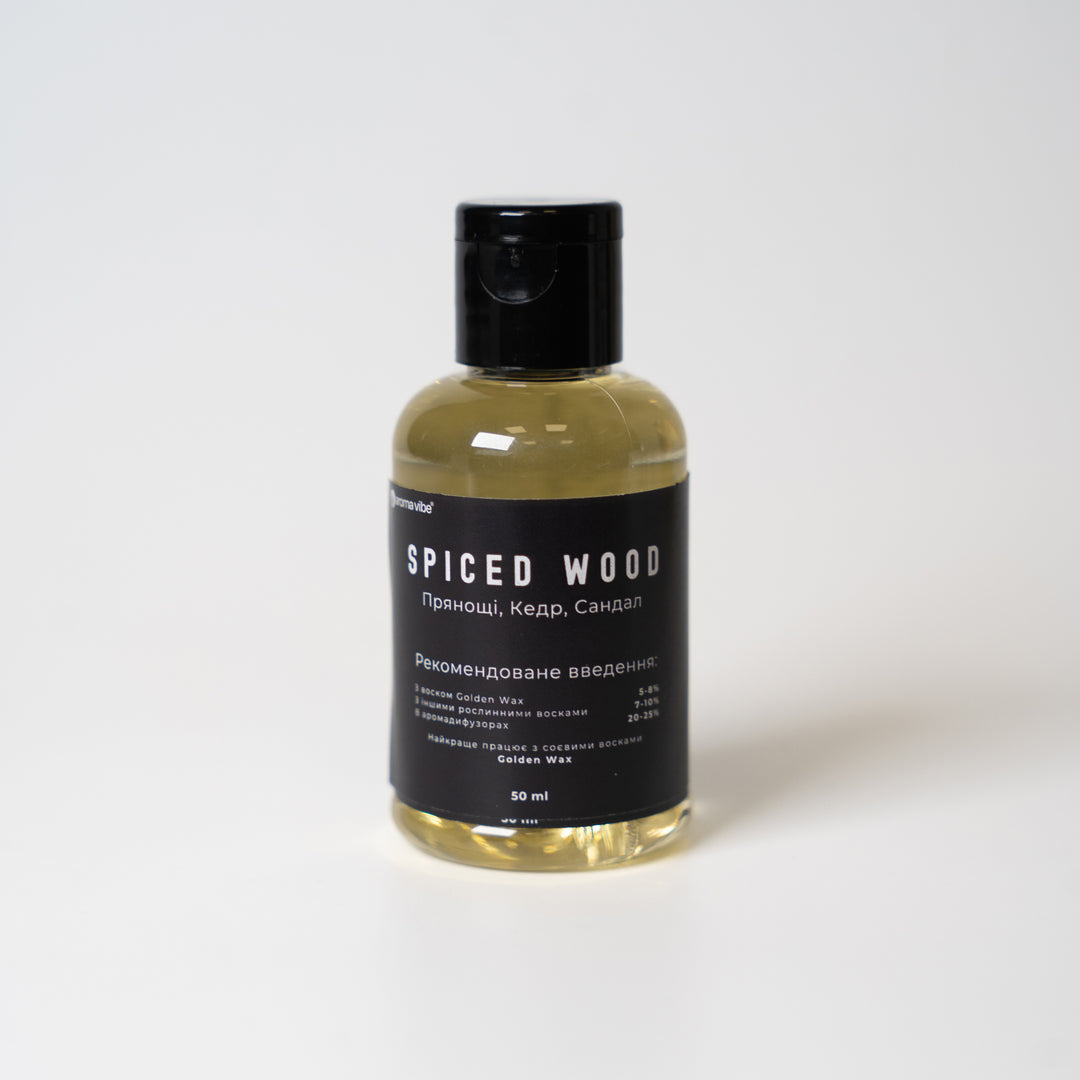 Аромаолія для свічок SPICED WOOD