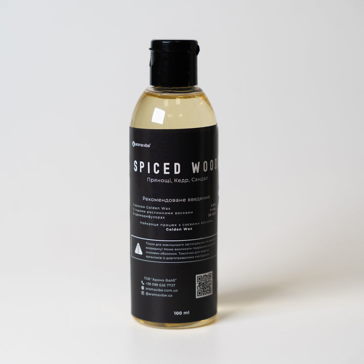 Аромаолія для свічок SPICED WOOD