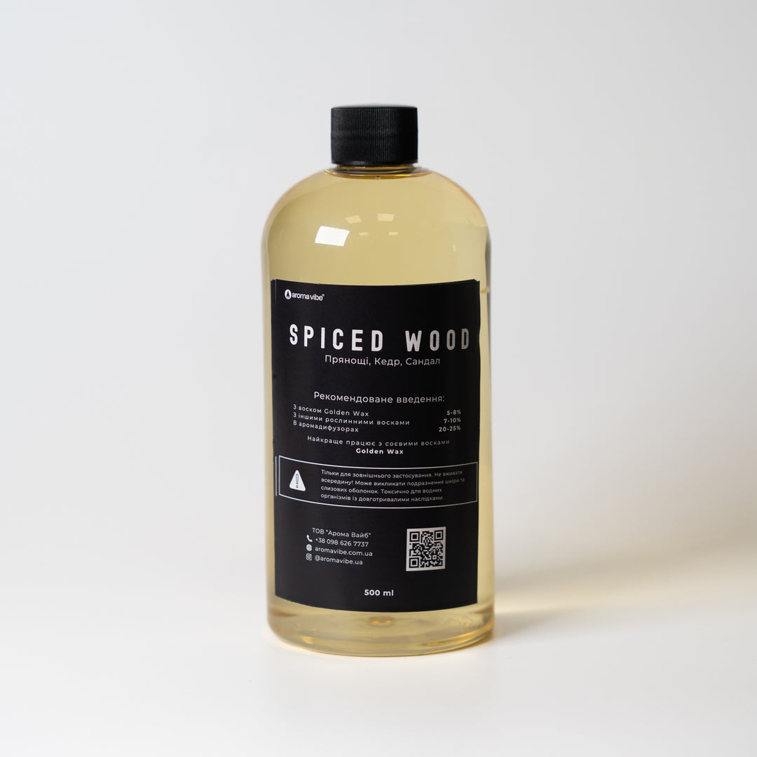 Аромаолія для свічок SPICED WOOD