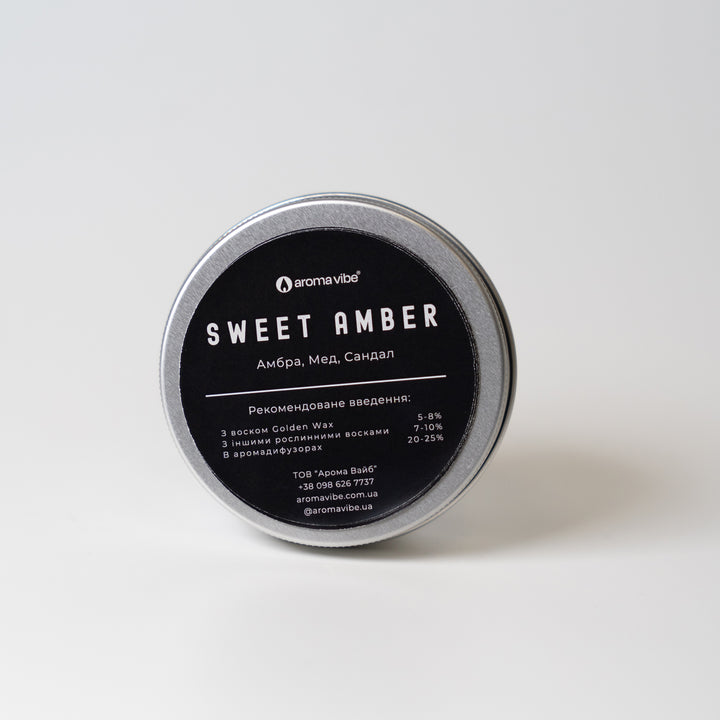 Аромаолія для свічок SWEET AMBER