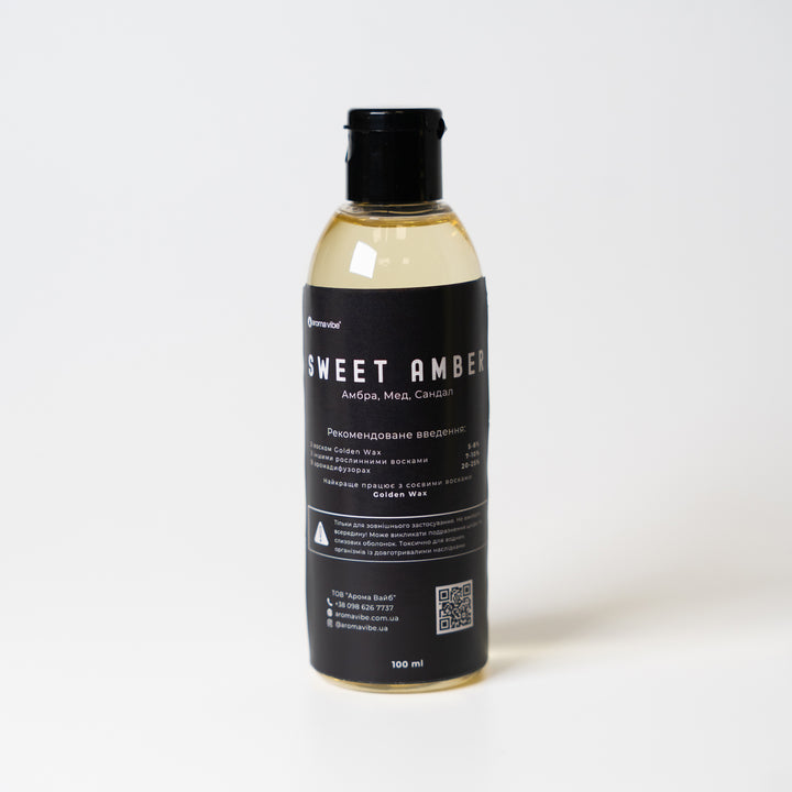 Аромаолія для свічок SWEET AMBER